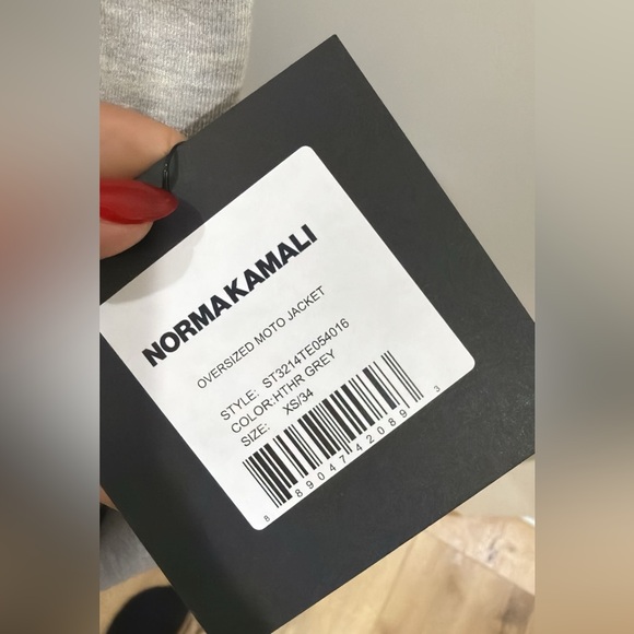 Oversized Norma Kamali Zip-Up Bomber Jacket Sold on Revolve, FWRD & more! - Picture 3 of 3